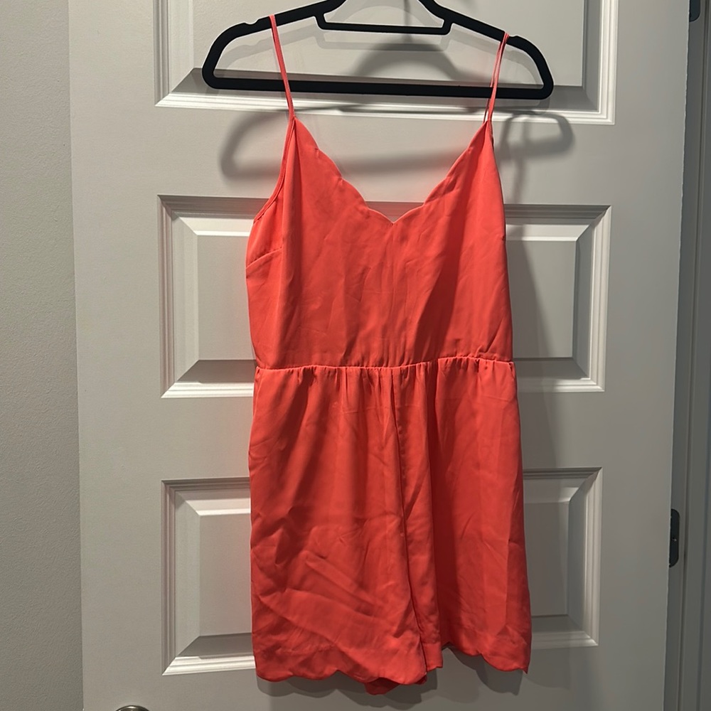Open back romper